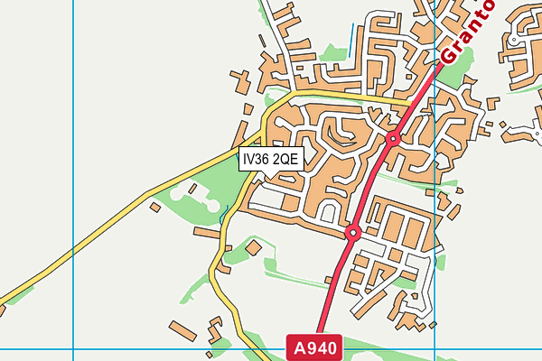 IV36 2QE map - OS VectorMap District (Ordnance Survey) IV36 2QE map - OS VectorMap District (Ordnance Survey)