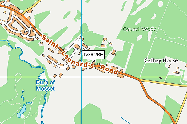 IV36 2RE map - OS VectorMap District (Ordnance Survey) IV36 2RE map - OS VectorMap District (Ordnance Survey)