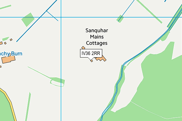 IV36 2RR map - OS VectorMap District (Ordnance Survey) IV36 2RR map - OS VectorMap District (Ordnance Survey)