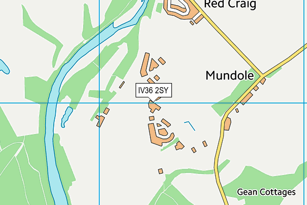 IV36 2SY map - OS VectorMap District (Ordnance Survey) IV36 2SY map - OS VectorMap District (Ordnance Survey)