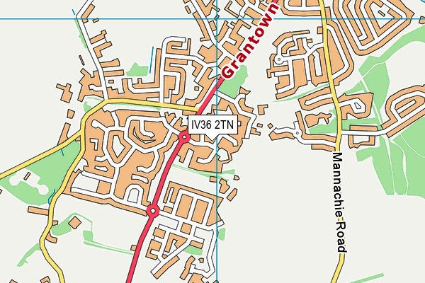 IV36 2TN map - OS VectorMap District (Ordnance Survey) IV36 2TN map - OS VectorMap District (Ordnance Survey)