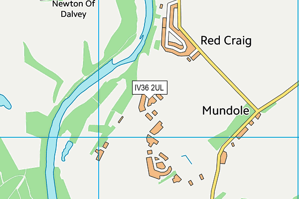 IV36 2UL map - OS VectorMap District (Ordnance Survey) IV36 2UL map - OS VectorMap District (Ordnance Survey)