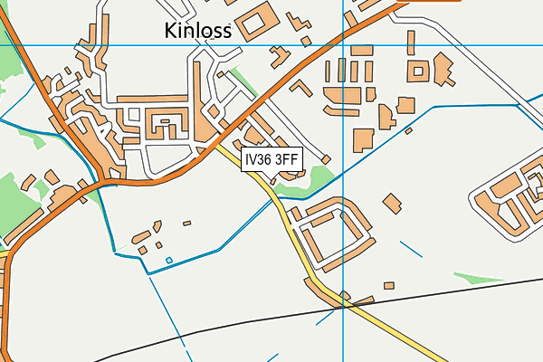 IV36 3FF map - OS VectorMap District (Ordnance Survey) IV36 3FF map - OS VectorMap District (Ordnance Survey)