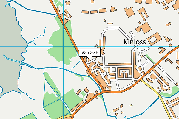 IV36 3GH map - OS VectorMap District (Ordnance Survey) IV36 3GH map - OS VectorMap District (Ordnance Survey)