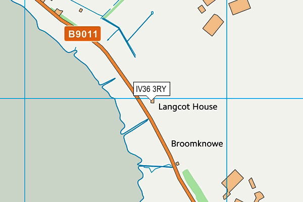IV36 3RY map - OS VectorMap District (Ordnance Survey) IV36 3RY map - OS VectorMap District (Ordnance Survey)