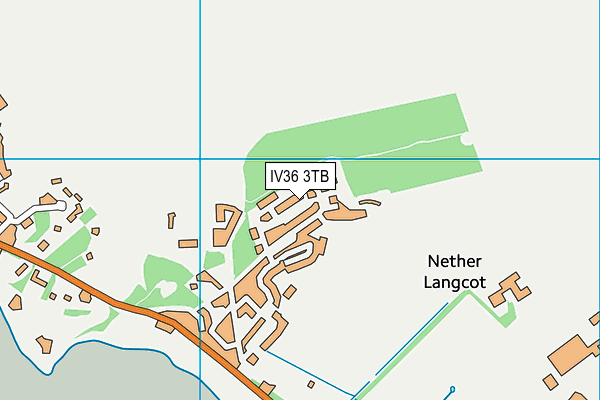 IV36 3TB map - OS VectorMap District (Ordnance Survey) IV36 3TB map - OS VectorMap District (Ordnance Survey)