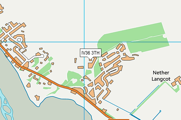 IV36 3TH map - OS VectorMap District (Ordnance Survey) IV36 3TH map - OS VectorMap District (Ordnance Survey)