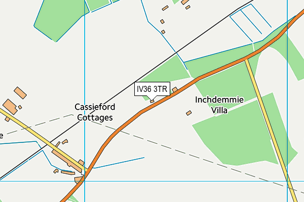 IV36 3TR map - OS VectorMap District (Ordnance Survey) IV36 3TR map - OS VectorMap District (Ordnance Survey)
