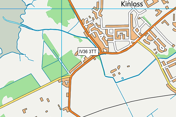 IV36 3TT map - OS VectorMap District (Ordnance Survey) IV36 3TT map - OS VectorMap District (Ordnance Survey)