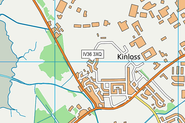 IV36 3XQ map - OS VectorMap District (Ordnance Survey) IV36 3XQ map - OS VectorMap District (Ordnance Survey)