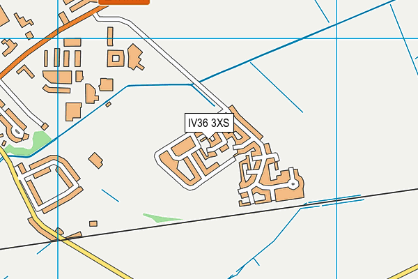 IV36 3XS map - OS VectorMap District (Ordnance Survey) IV36 3XS map - OS VectorMap District (Ordnance Survey)