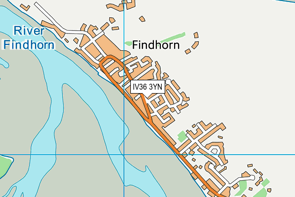 IV36 3YN map - OS VectorMap District (Ordnance Survey) IV36 3YN map - OS VectorMap District (Ordnance Survey)