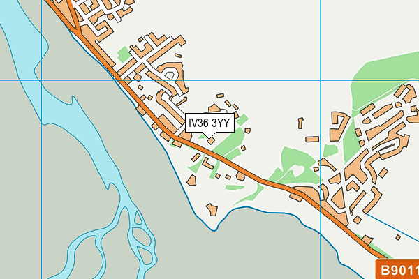 IV36 3YY map - OS VectorMap District (Ordnance Survey) IV36 3YY map - OS VectorMap District (Ordnance Survey)