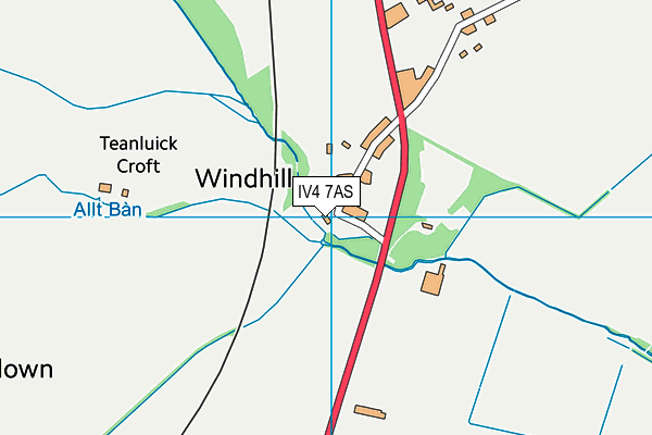 IV4 7AS map - OS VectorMap District (Ordnance Survey) IV4 7AS map - OS VectorMap District (Ordnance Survey)