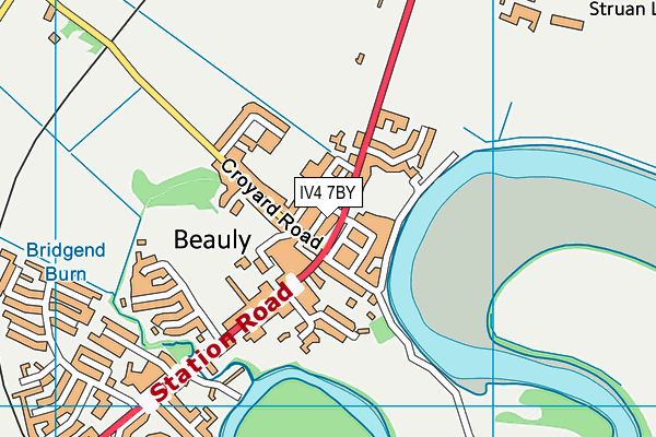 IV4 7BY map - OS VectorMap District (Ordnance Survey) IV4 7BY map - OS VectorMap District (Ordnance Survey)