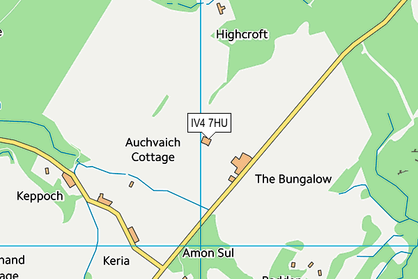 IV4 7HU map - OS VectorMap District (Ordnance Survey) IV4 7HU map - OS VectorMap District (Ordnance Survey)