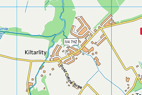 IV4 7HZ map - OS VectorMap District (Ordnance Survey) IV4 7HZ map - OS VectorMap District (Ordnance Survey)
