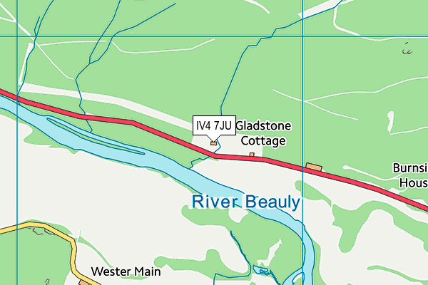 IV4 7JU map - OS VectorMap District (Ordnance Survey) IV4 7JU map - OS VectorMap District (Ordnance Survey)