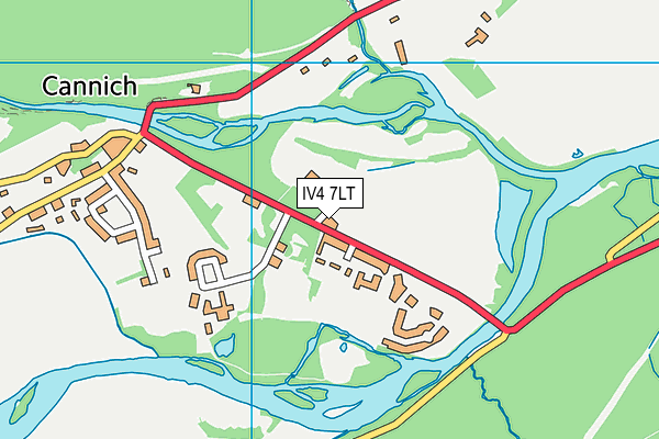 IV4 7LT map - OS VectorMap District (Ordnance Survey) IV4 7LT map - OS VectorMap District (Ordnance Survey)