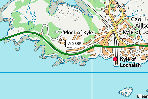 IV40 8BP map - OS VectorMap District (Ordnance Survey) IV40 8BP map - OS VectorMap District (Ordnance Survey)