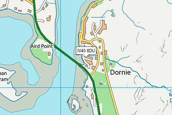 IV40 8DU map - OS VectorMap District (Ordnance Survey) IV40 8DU map - OS VectorMap District (Ordnance Survey)