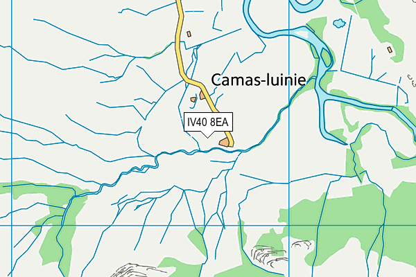 IV40 8EA map - OS VectorMap District (Ordnance Survey) IV40 8EA map - OS VectorMap District (Ordnance Survey)