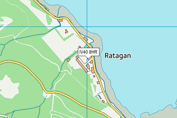 IV40 8HR map - OS VectorMap District (Ordnance Survey) IV40 8HR map - OS VectorMap District (Ordnance Survey)