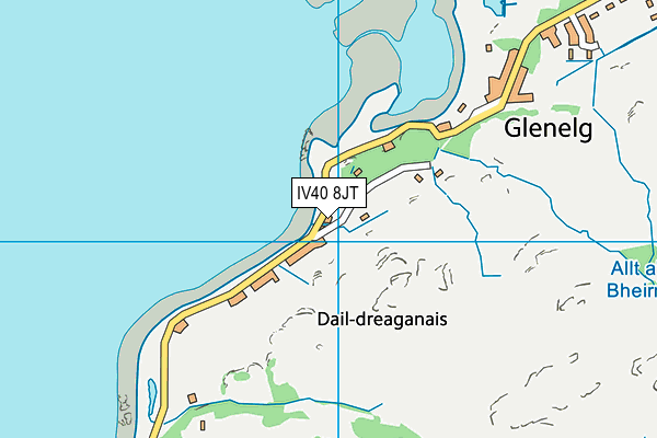 IV40 8JT map - OS VectorMap District (Ordnance Survey) IV40 8JT map - OS VectorMap District (Ordnance Survey)
