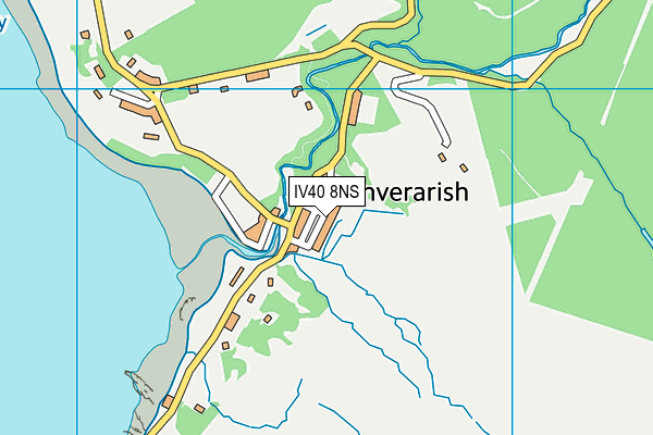 IV40 8NS map - OS VectorMap District (Ordnance Survey) IV40 8NS map - OS VectorMap District (Ordnance Survey)