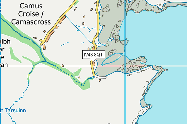 IV43 8QT map - OS VectorMap District (Ordnance Survey) IV43 8QT map - OS VectorMap District (Ordnance Survey)