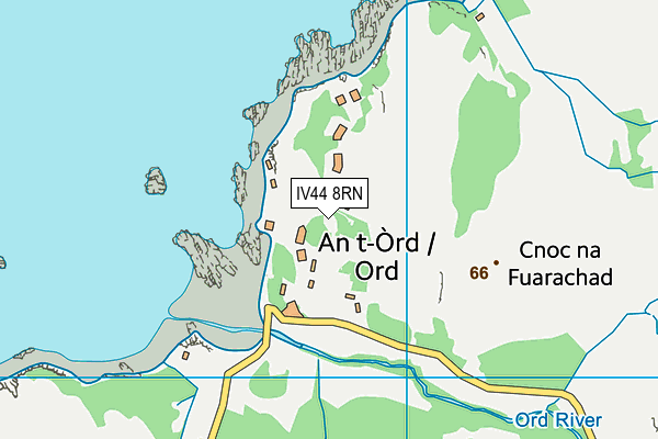IV44 8RN map - OS VectorMap District (Ordnance Survey) IV44 8RN map - OS VectorMap District (Ordnance Survey)