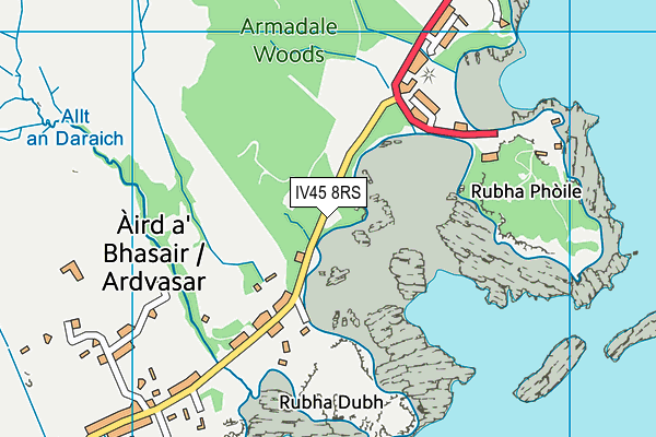 IV45 8RS map - OS VectorMap District (Ordnance Survey) IV45 8RS map - OS VectorMap District (Ordnance Survey)