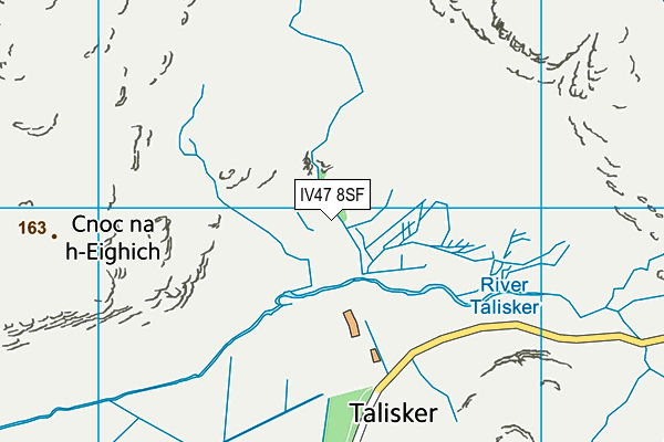 IV47 8SF map - OS VectorMap District (Ordnance Survey) IV47 8SF map - OS VectorMap District (Ordnance Survey)