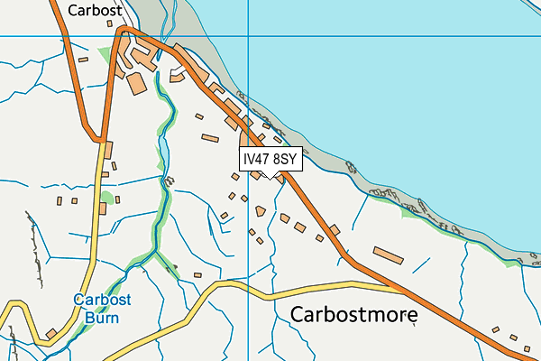 IV47 8SY map - OS VectorMap District (Ordnance Survey) IV47 8SY map - OS VectorMap District (Ordnance Survey)