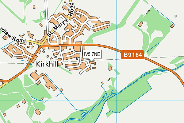IV5 7NE map - OS VectorMap District (Ordnance Survey) IV5 7NE map - OS VectorMap District (Ordnance Survey)