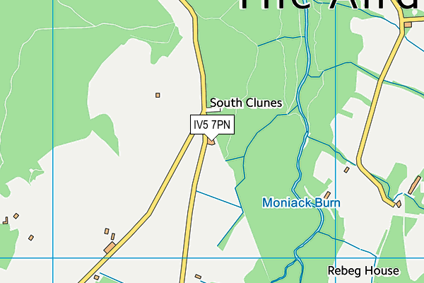 IV5 7PN map - OS VectorMap District (Ordnance Survey) IV5 7PN map - OS VectorMap District (Ordnance Survey)