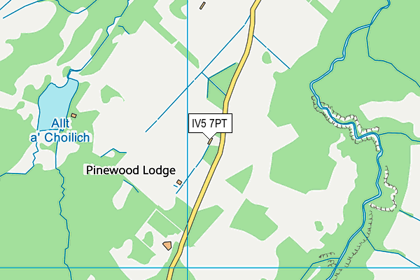 IV5 7PT map - OS VectorMap District (Ordnance Survey) IV5 7PT map - OS VectorMap District (Ordnance Survey)