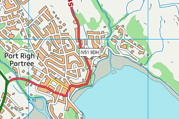IV51 9DH map - OS VectorMap District (Ordnance Survey) IV51 9DH map - OS VectorMap District (Ordnance Survey)