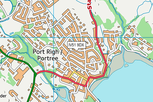 IV51 9DX map - OS VectorMap District (Ordnance Survey) IV51 9DX map - OS VectorMap District (Ordnance Survey)