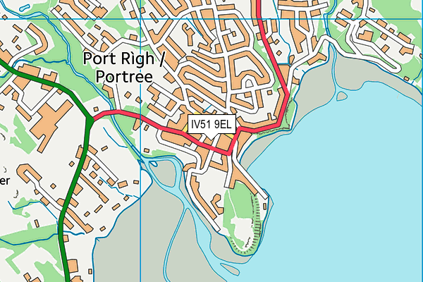 IV51 9EL map - OS VectorMap District (Ordnance Survey) IV51 9EL map - OS VectorMap District (Ordnance Survey)