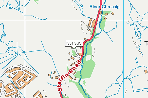 IV51 9GS map - OS VectorMap District (Ordnance Survey) IV51 9GS map - OS VectorMap District (Ordnance Survey)
