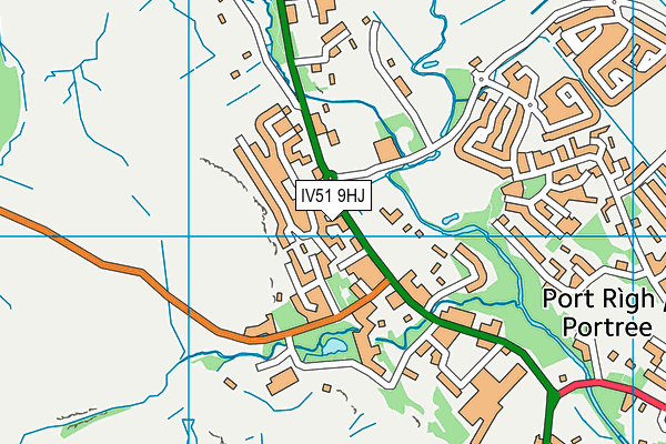 IV51 9HJ map - OS VectorMap District (Ordnance Survey) IV51 9HJ map - OS VectorMap District (Ordnance Survey)