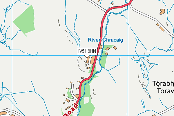 IV51 9HN map - OS VectorMap District (Ordnance Survey) IV51 9HN map - OS VectorMap District (Ordnance Survey)
