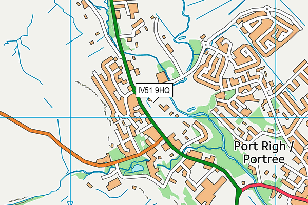 IV51 9HQ map - OS VectorMap District (Ordnance Survey) IV51 9HQ map - OS VectorMap District (Ordnance Survey)