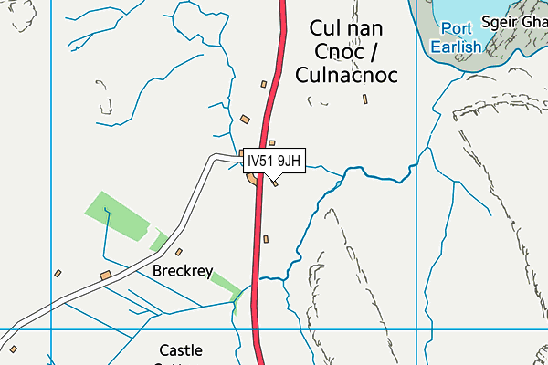 IV51 9JH map - OS VectorMap District (Ordnance Survey) IV51 9JH map - OS VectorMap District (Ordnance Survey)