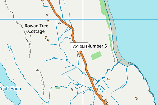 IV51 9LH map - OS VectorMap District (Ordnance Survey) IV51 9LH map - OS VectorMap District (Ordnance Survey)