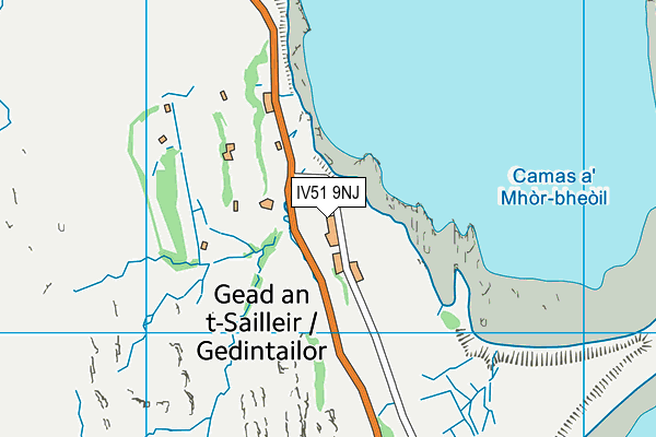 IV51 9NJ map - OS VectorMap District (Ordnance Survey) IV51 9NJ map - OS VectorMap District (Ordnance Survey)