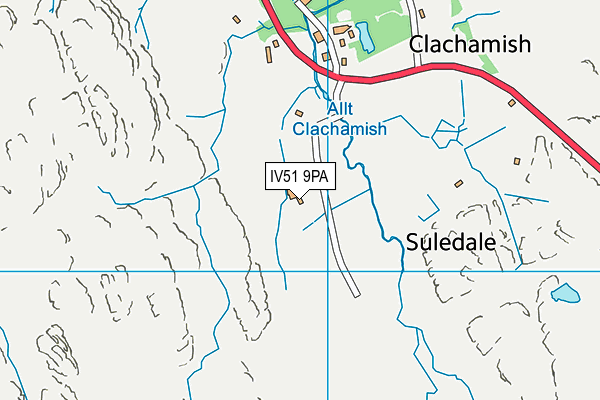 IV51 9PA map - OS VectorMap District (Ordnance Survey) IV51 9PA map - OS VectorMap District (Ordnance Survey)