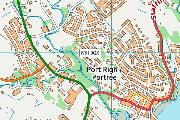 IV51 9QX map - OS VectorMap District (Ordnance Survey) IV51 9QX map - OS VectorMap District (Ordnance Survey)