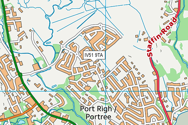 IV51 9TA map - OS VectorMap District (Ordnance Survey) IV51 9TA map - OS VectorMap District (Ordnance Survey)